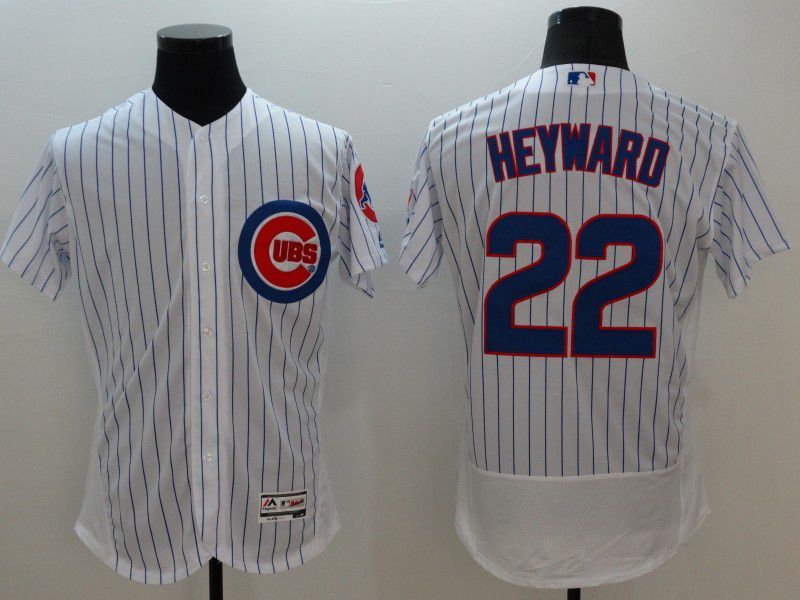 Men Chicago Cubs 22 Heyward White Elite 2021 MLB Jersey